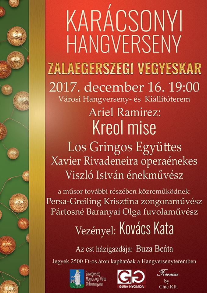 Kreol Mise - Karácsonyi Hangverseny Zalaegerszeg