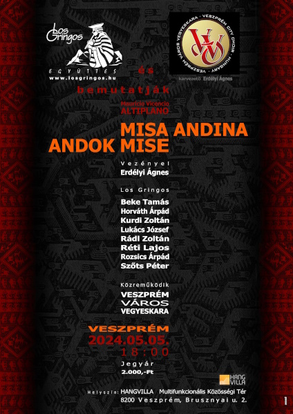 MISA ANDINA - ANDOK MISE Koncert Veszprém