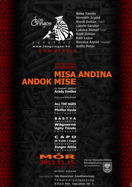 MISA ANDINA - ANDOK MISE Koncert Mór